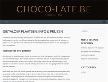 Tablet Screenshot of choco-late.be